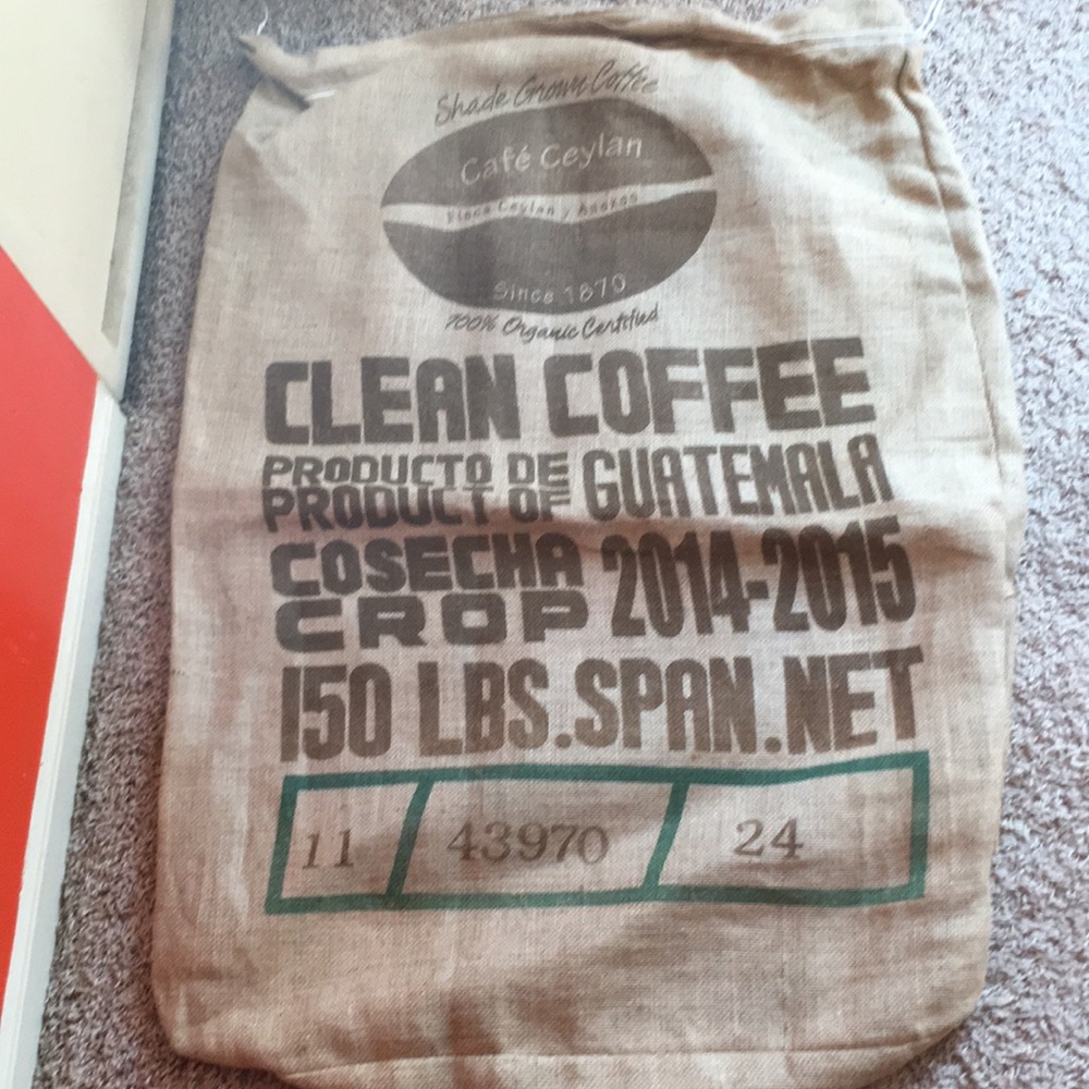 Coffee bean bag